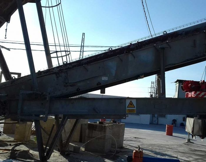 Desmontaje planta hormigón