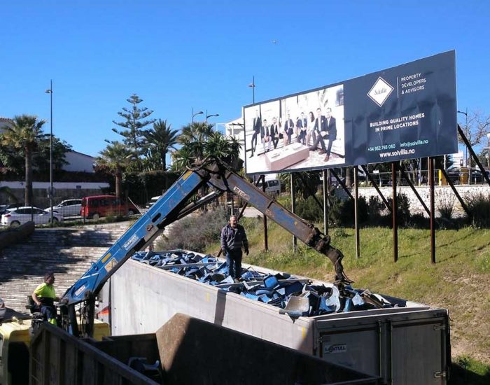 Desmontaje Puerto Banús