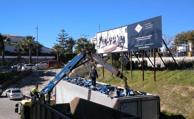 Desmontaje Puerto Banús